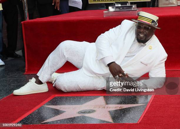 Cedric the Entertainer attends his being honored with a Star on the Hollywood Walk of Fame on July 19, 2018 in Hollywood, California.