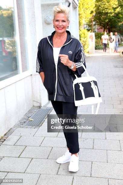Claudia Effenberg during the "Just Eve" Boho Party and "Boho Love" jewelry presentation on July 19, 2018 in Munich, Germany.
