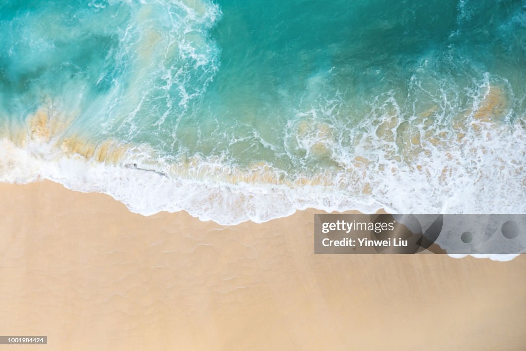 High Angle View Of Beach