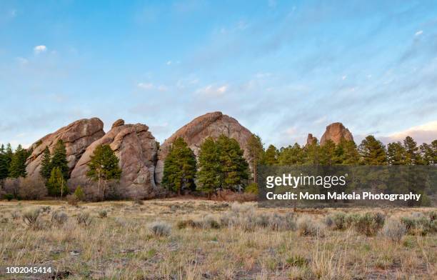 in tres piedras, taos county, new mexico - taos new mexico stock pictures, royalty-free photos & images