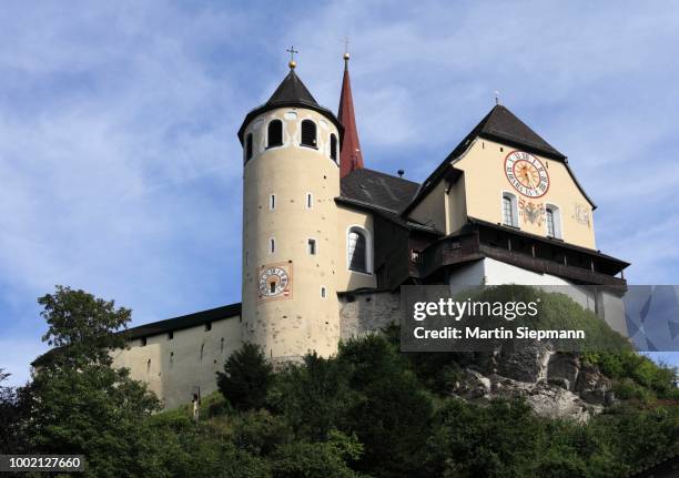 pilgrimage church of the visitation, rankweil, vorarlberg, austria - rankweil stock pictures, royalty-free photos & images