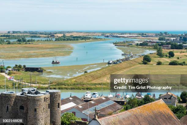 River Rother Rye 27 River Rother East Sussex Stock Photos, High-Res Pictures, and Images ...