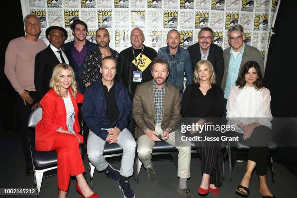 Patrick Fabian, Giancarlo Esposito, RJ Mitte, Michael Mando, Dean Norris, Aaron Paul, Vince Gilligan, and Peter Gould, Rhea Seehorn, Bob Odenkirk,...