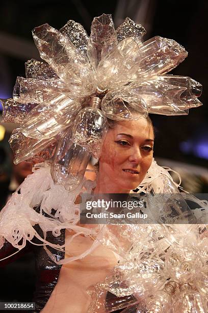 Fashion designer Larisa Katz attends the 'Uncle Boonmee Who Can Recall His Past Lives' Premiere at the Palais des Festivals during the 63rd Annual...