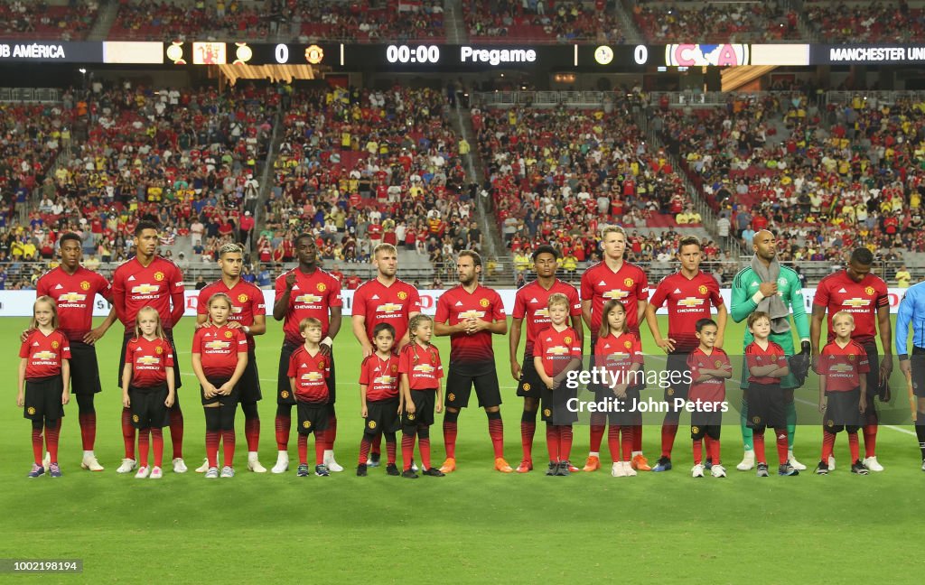 Manchester United v Club America - International Champions Cup 2018