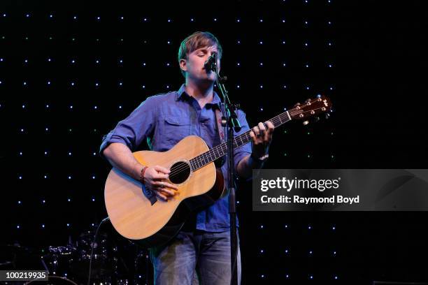 Singer Dave Barnes performs during the NARM Awards Dinner Finale at the NARM Convention at the Hilton Chicago Hotel in Chicago, Illinois on MAY 17,...