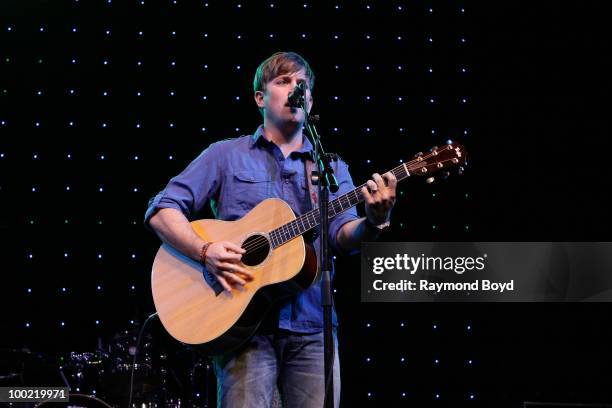 Singer Dave Barnes performs during the NARM Awards Dinner Finale at the NARM Convention at the Hilton Chicago Hotel in Chicago, Illinois on MAY 17,...