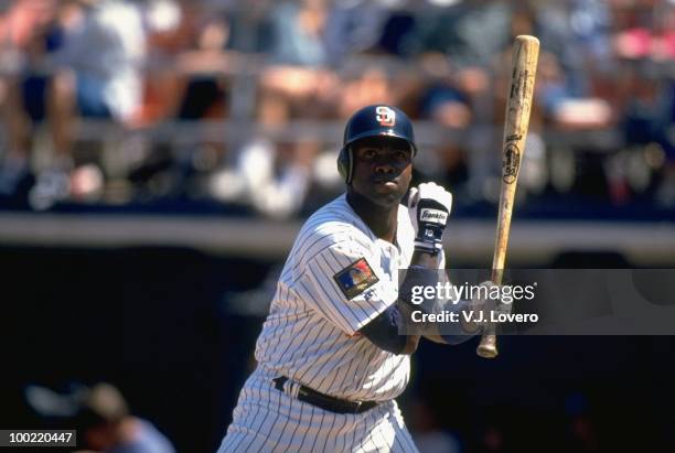 San Diego Padres Tony Gwynn in action, at bat vs Montreal Expos. San Diego, CA 7/10/1994 CREDIT: V.J. Lovero