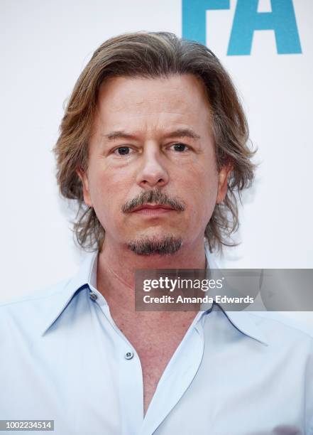 Actor David Spade arrives at a special screening of Netflix's "Father Of The Year" at ArcLight Hollywood on July 19, 2018 in Hollywood, California.