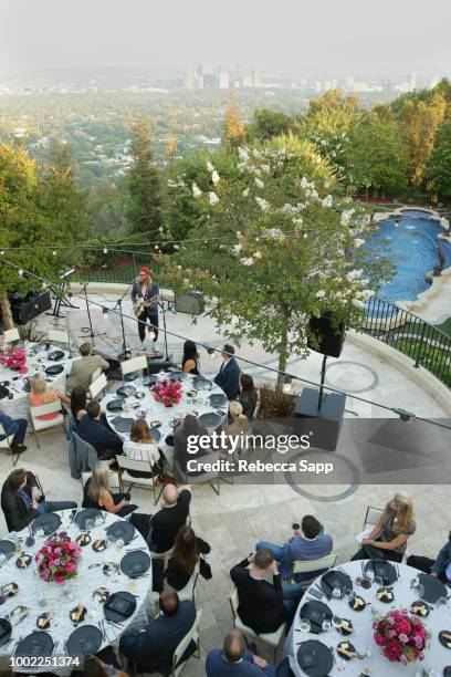 Allen Stone performs at 2018 Recording Academy Partner Summit - Day 2 at Waldorf Astoria Beverly Hills on July 19, 2018 in Beverly Hills, California.