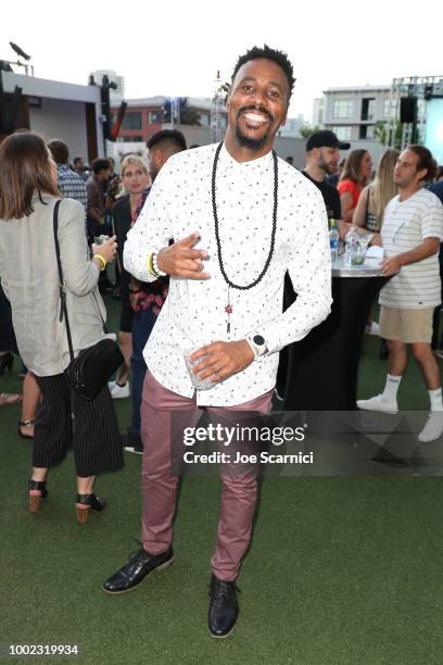 Ramone Russell attends the Fandom Party during Comic-Con International 2018 at Float at Hard Rock Hotel San Diego on July 19, 2018 in San Diego,...