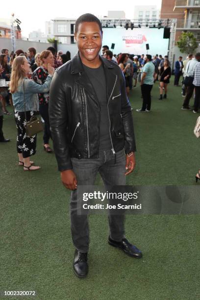 Luke Tenine attends the Fandom Party during Comic-Con International 2018 at Float at Hard Rock Hotel San Diego on July 19, 2018 in San Diego,...