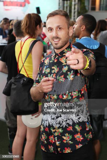 Adam McArthur attends the Fandom Party during Comic-Con International 2018 at Float at Hard Rock Hotel San Diego on July 19, 2018 in San Diego,...