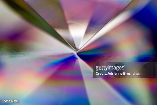 prism point and lights - diamond gemstone stock pictures, royalty-free photos & images
