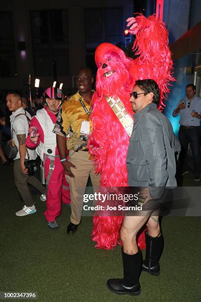 General view of atmosphere at the Fandom Party during Comic-Con International 2018 at Float at Hard Rock Hotel San Diego on July 19, 2018 in San...