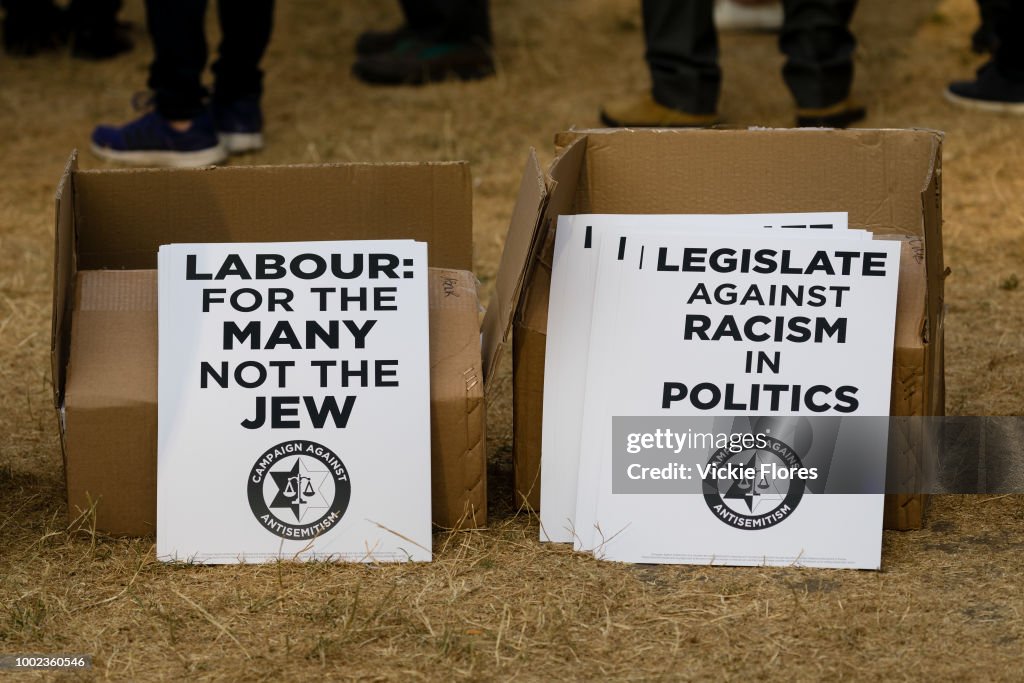 Jewish Community Protest Against Labour Party Antisemitism
