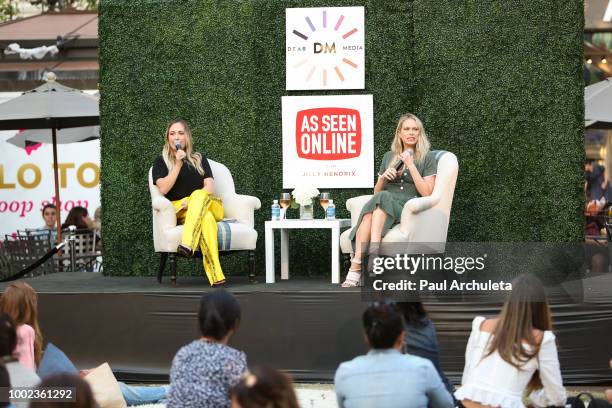 Social Media Personality Jilly Hendrix and Writer and Comedian Erin Foster attend the Dear Media Podcast presents As Seen Online With Jilly Hendrix...
