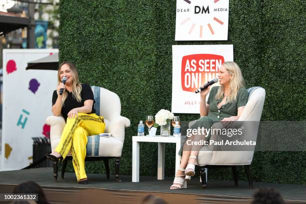 Social Media Personality Jilly Hendrix and Writer and Comedian Erin Foster attend the Dear Media Podcast presents As Seen Online With Jilly Hendrix...