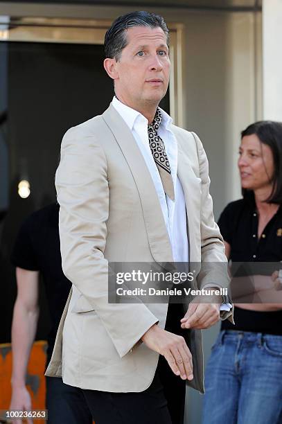 Stefano Tonchi depart for Naomi Campbell's birthday party during the 63rd Annual International Cannes Film Festival on May 22, 2010 in Cannes, France.