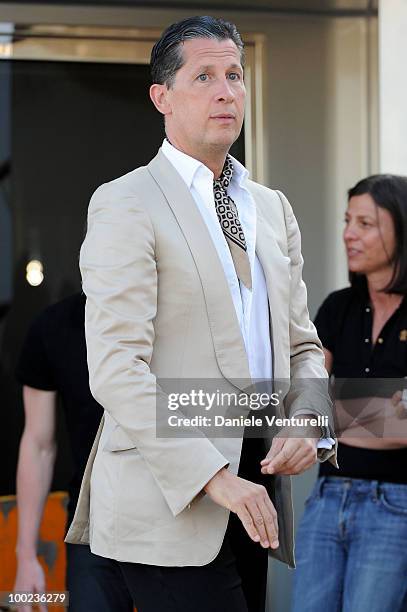 Stefano Tonchi depart for Naomi Campbell's birthday party during the 63rd Annual International Cannes Film Festival on May 22, 2010 in Cannes, France.