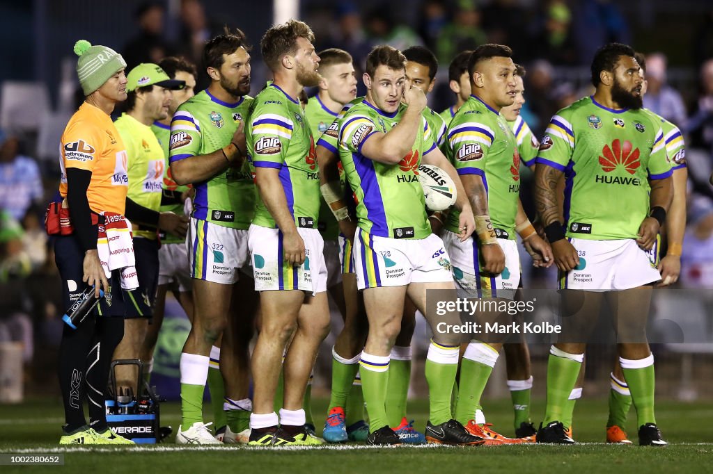 NRL Rd 19 - Sharks v Raiders