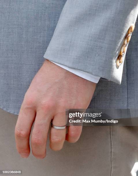 Prince Harry, Duke of Sussex visits The Nelson Mandela Centenary Exhibition at the Southbank Centre on July 17, 2018 in London, England. The...