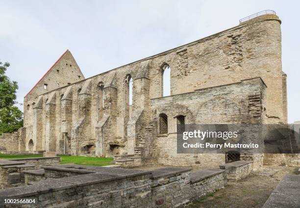 old gothic ruins - convento foto e immagini stock