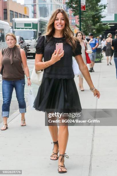 Kelly Killoren Bensimon is seen on July 17, 2018 in New York City.