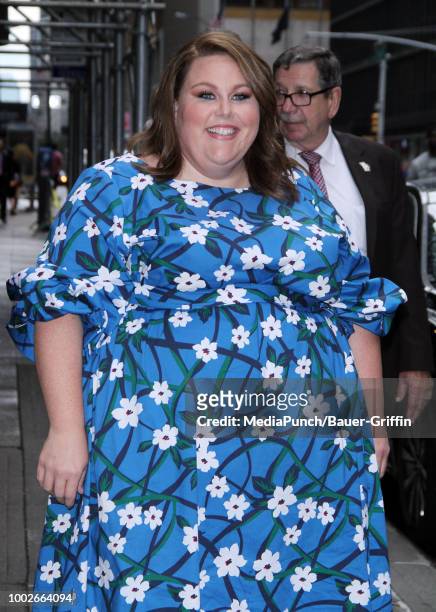 Chrissy Metz is seen on July 17, 2018 in New York City.