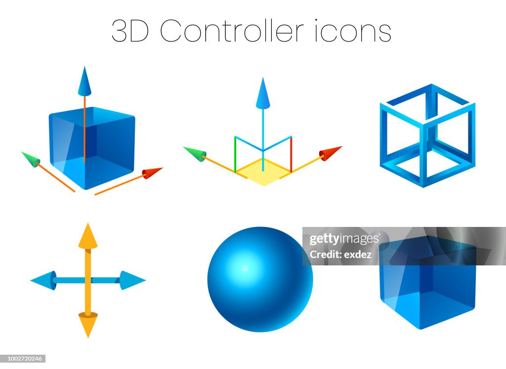 3d Software Controller High-Res Vector Graphic - Getty Images