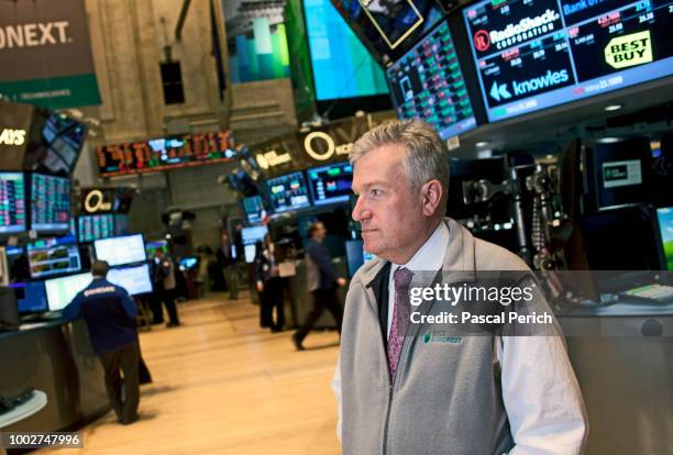 Of NYSE Euronext Inc., Duncan L. Niederauer is photographed for the Financial Times on March 5, 2014 at the New York Stock Exchange in New York City.