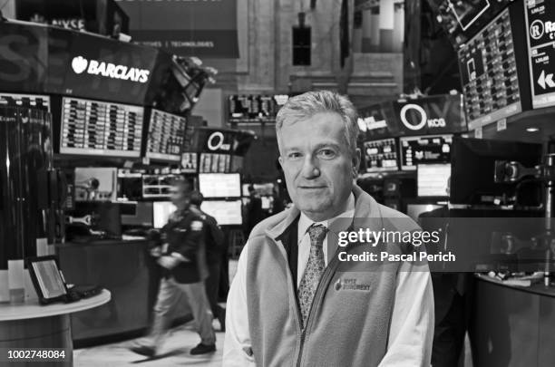 Of NYSE Euronext Inc., Duncan L. Niederauer is photographed for the Financial Times on March 5, 2014 at the New York Stock Exchange in New York City.