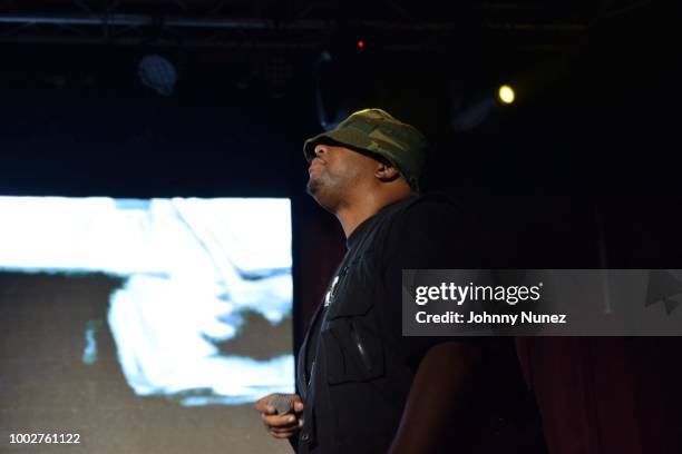 Of Slum village performs at Highline Ballroom on July 19, 2018 in New York City.