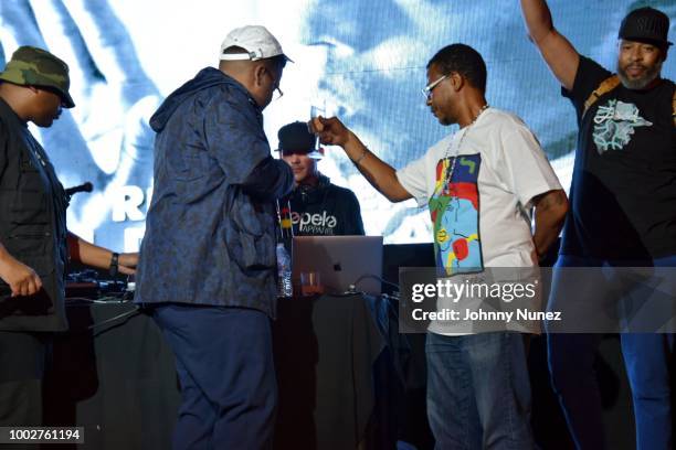 Slum village performs at Highline Ballroom on July 19, 2018 in New York City.