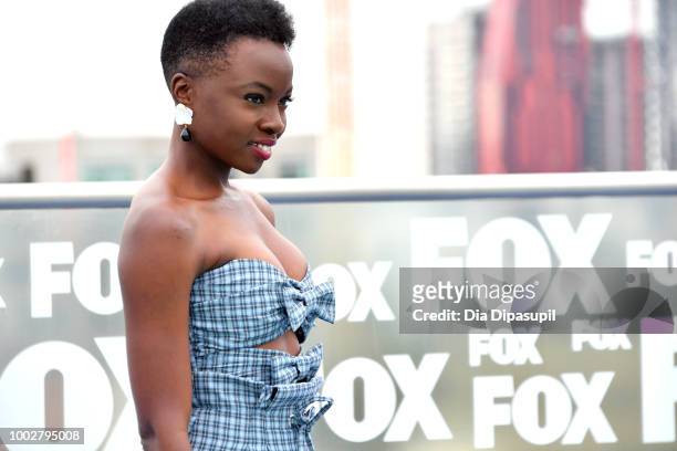 Danai Gurira attends 'The Walking Dead' Photo Call during Comic-Con International 2018 at Andaz San Diego on July 20, 2018 in San Diego, California.