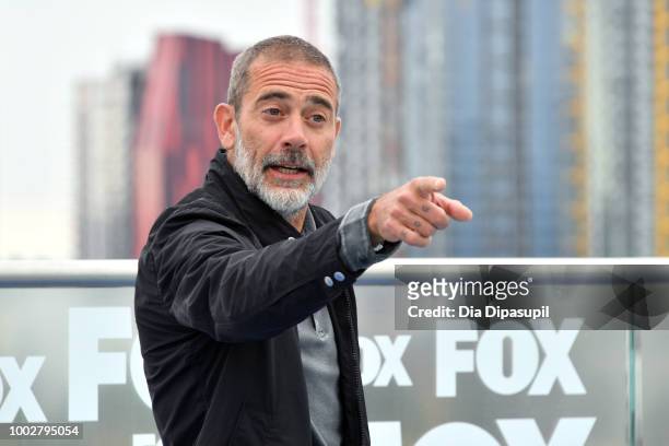Jeffrey Dean Morgan attends 'The Walking Dead' Photo Call during Comic-Con International 2018 at Andaz San Diego on July 20, 2018 in San Diego,...