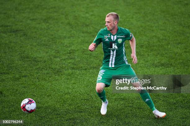 Dundalk , Ireland - 19 July 2018; Maksim Podholjuzin of Levadia during the UEFA Europa League 1st Qualifying Round Second Leg match between Dundalk...