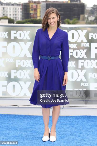 Lauren Cohan attends the 'Walking Dead' photocall at Comic-Con International 2018 on July 20, 2018 in San Diego, California.