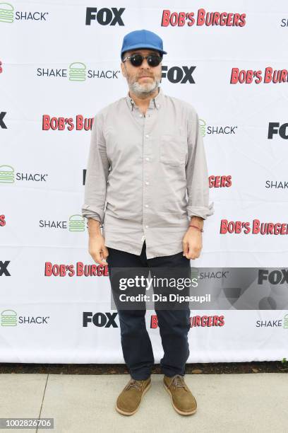 Jon Benjamin attends the Bob's Burgers x Shake Shack Pop Up during Comic-Con International 2018 at Shake Shack on July 20, 2018 in San Diego,...