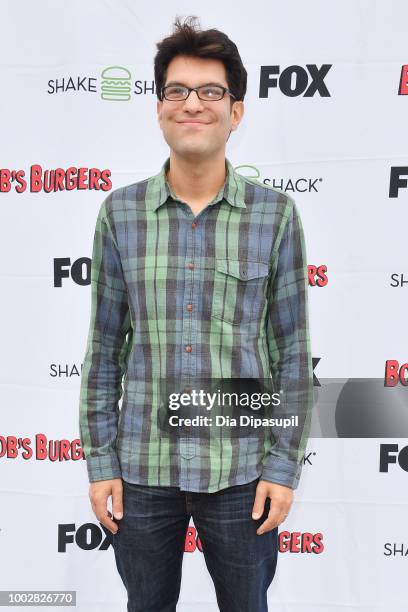 Dan Mintz attends the Bob's Burgers x Shake Shack Pop Up during Comic-Con International 2018 at Shake Shack on July 20, 2018 in San Diego, California.