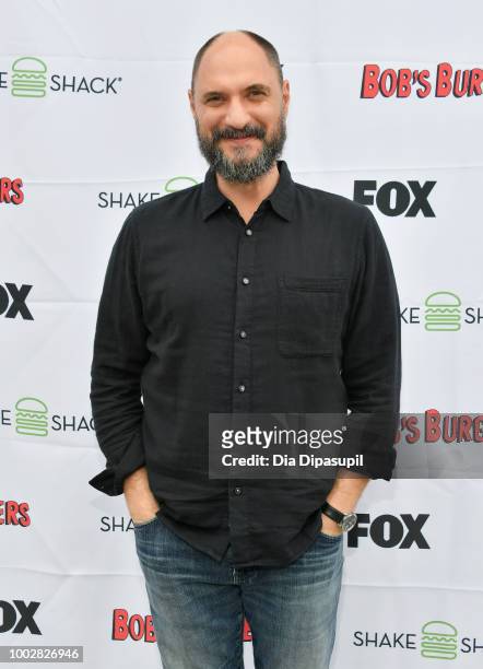 Loren Bouchard attends the Bob's Burgers x Shake Shack Pop Up during Comic-Con International 2018 at Shake Shack on July 20, 2018 in San Diego,...