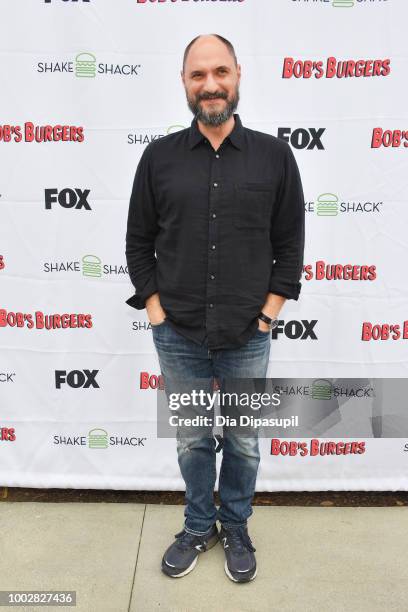 Loren Bouchard attends the Bob's Burgers x Shake Shack Pop Up during Comic-Con International 2018 at Shake Shack on July 20, 2018 in San Diego,...