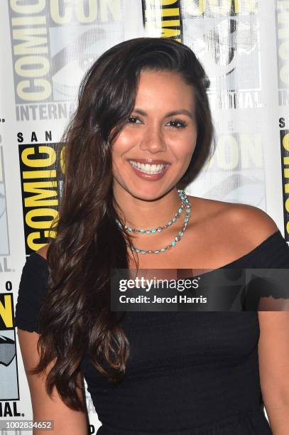 Olivia Olson attends the 'Adventure Time' Press Line during Comic-Con International 2018 at Hilton Bayfront on July 20, 2018 in San Diego, California.