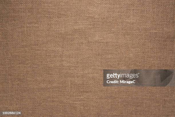 burlap canvas texture - fabric full frame stock pictures, royalty-free photos & images