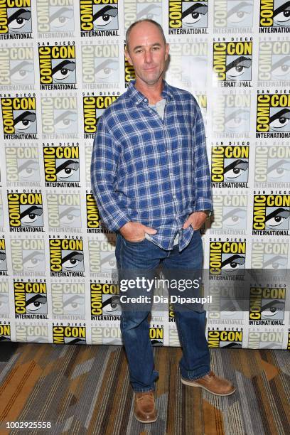 Jamie McShane attends 'The Passage' Press Line during Comic-Con International 2018 at Hilton Bayfront on July 20, 2018 in San Diego, California.