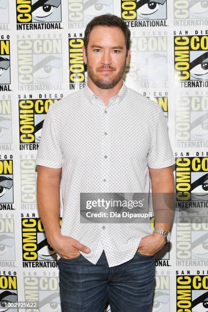 Mark-Paul Gosselaar attends 'The Passage' Press Line during Comic-Con International 2018 at Hilton Bayfront on July 20, 2018 in San Diego, California.