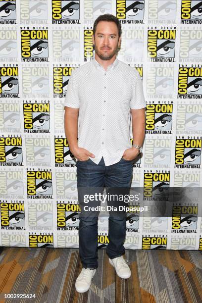 Mark-Paul Gosselaar attends 'The Passage' Press Line during Comic-Con International 2018 at Hilton Bayfront on July 20, 2018 in San Diego, California.