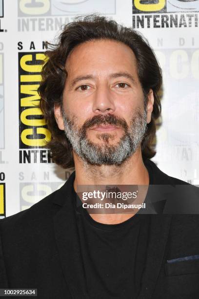 Henry Ian Cusick attends 'The Passage' Press Line during Comic-Con International 2018 at Hilton Bayfront on July 20, 2018 in San Diego, California.