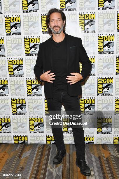 Henry Ian Cusick attends 'The Passage' Press Line during Comic-Con International 2018 at Hilton Bayfront on July 20, 2018 in San Diego, California.