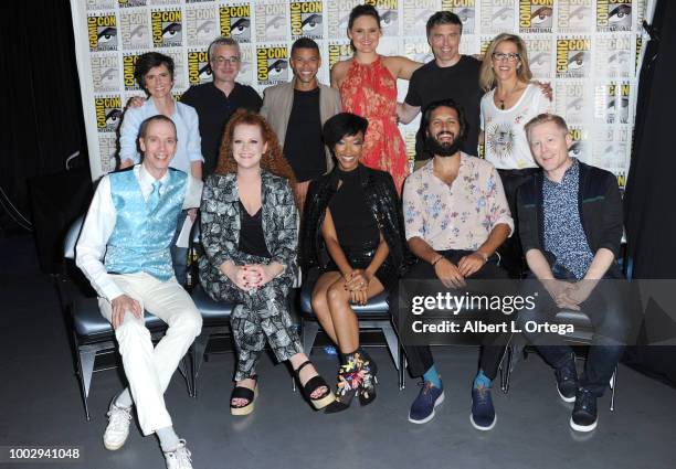 Tig Notaro, Alex Kurtzman, Wilson Cruz, Mary Chieffo, Anson Mount, and Heather Kadin, Doug Jones, Mary Wiseman, Sonequa Martin Green, Shazad Latif,...